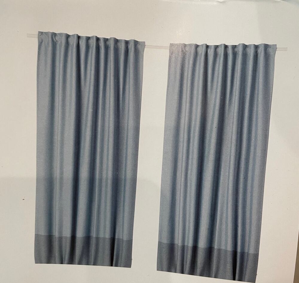 57" x 98" Ikea Marjun Blackout Curtains